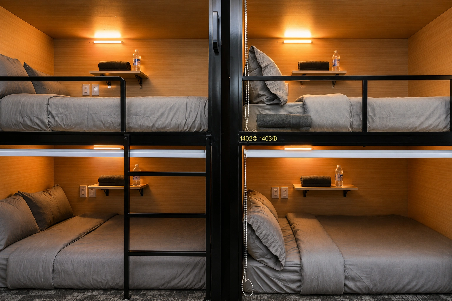 Private room at Nomad Pod Hotel